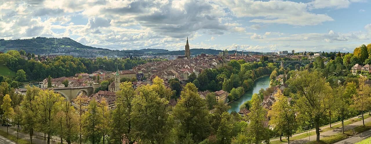 La vieille ville de Berne et la boucle de l’Aar