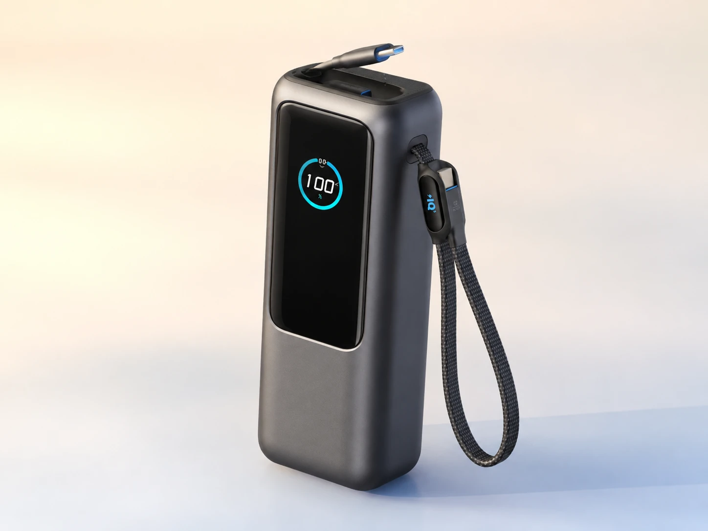 Illustration générée par IA pour Anker Laptop Power Bank 25K 165 W — représentation indicative