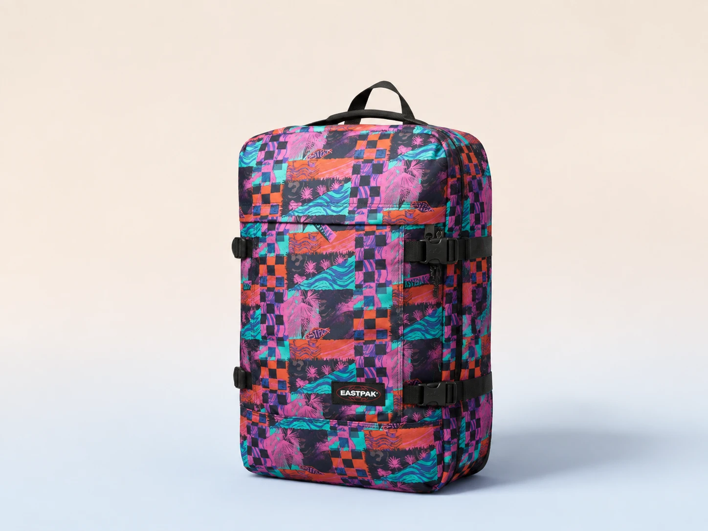 Illustration générée par IA pour Eastpak Travelpack 42 L — représentation indicative