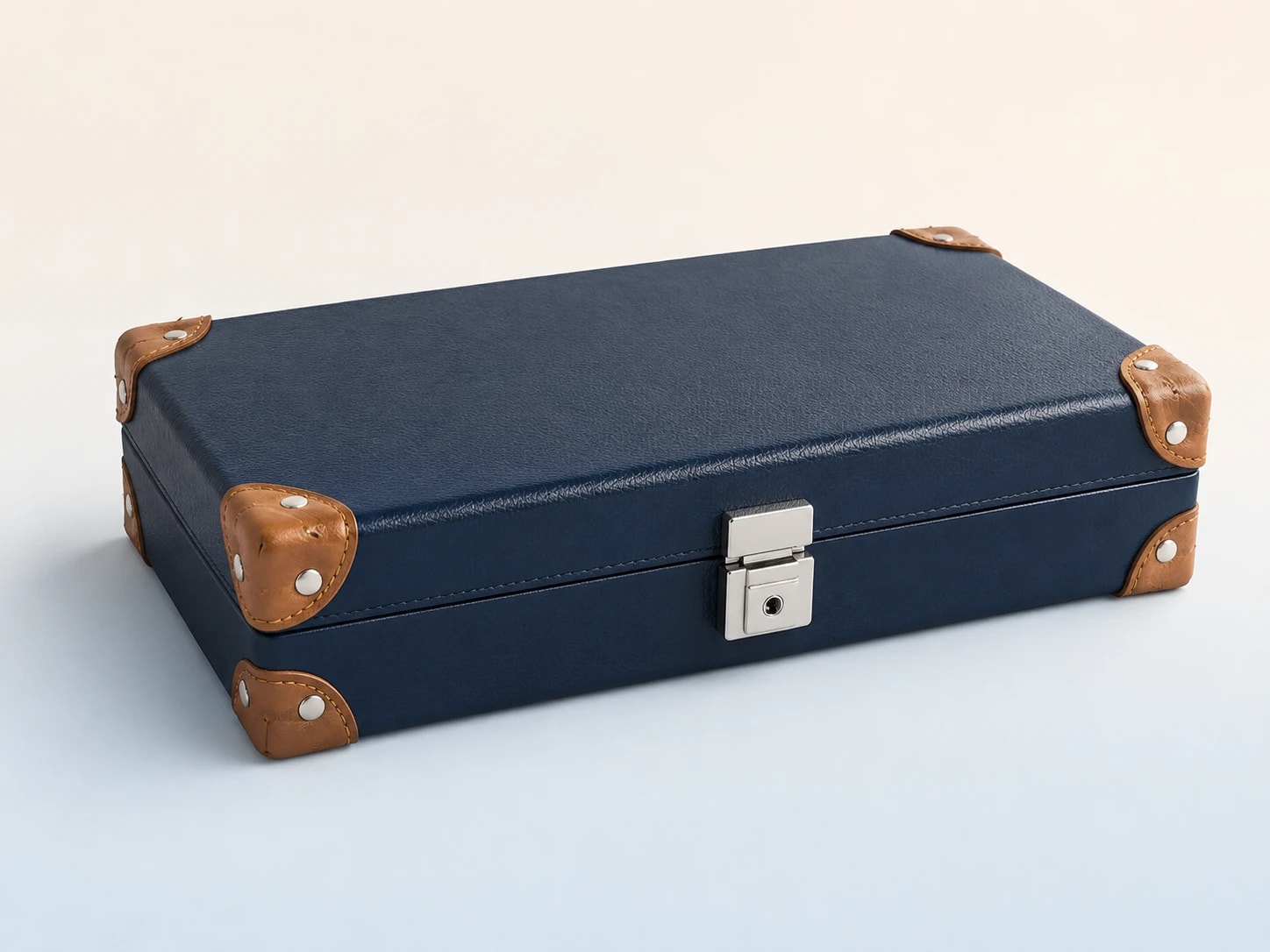 Illustration générée par IA pour Globe-Trotter Centenary 3-Slot Watch Case — représentation indicative