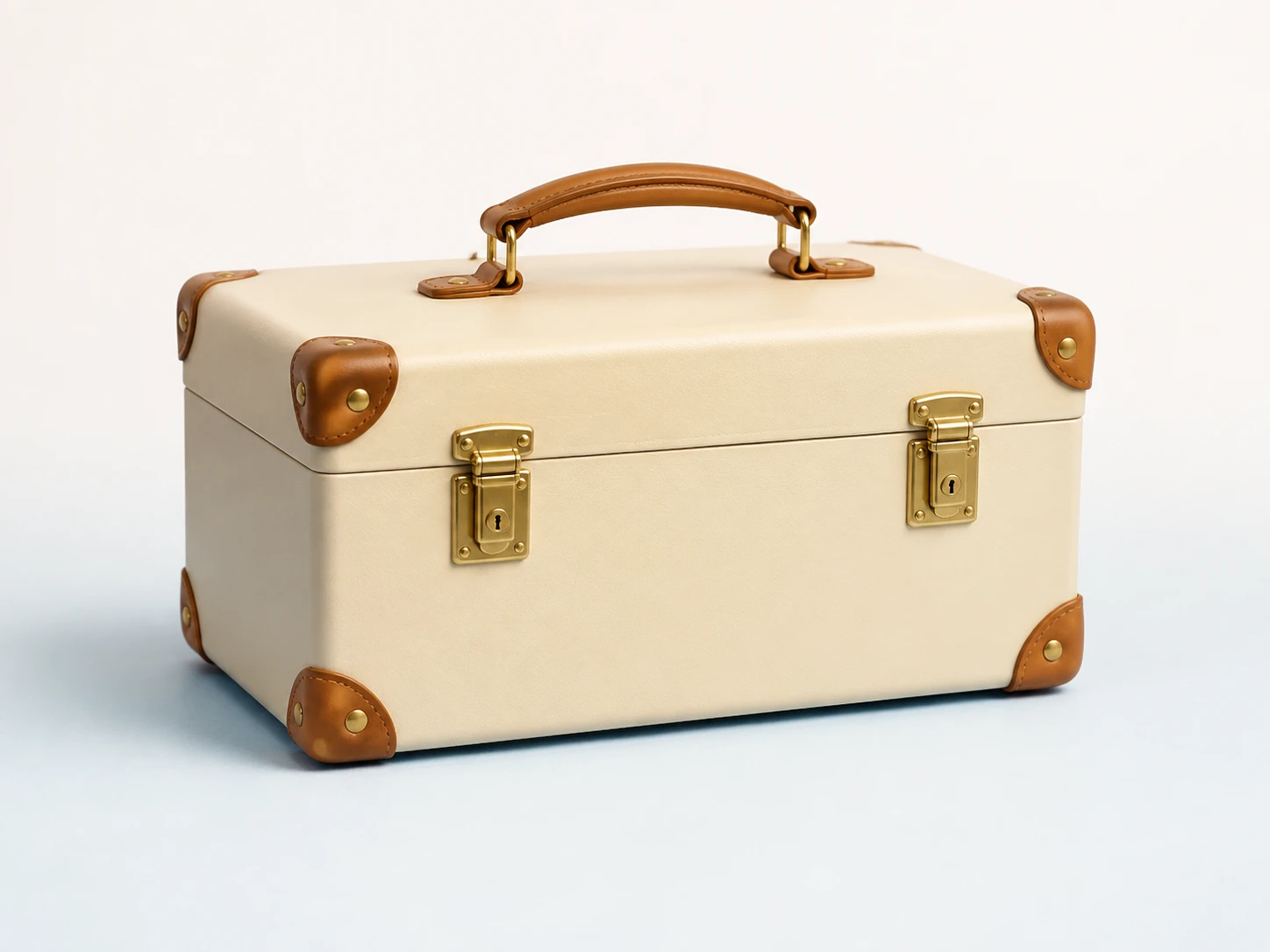 Illustration générée par IA pour Globe-Trotter Centenary Vanity Case — représentation indicative