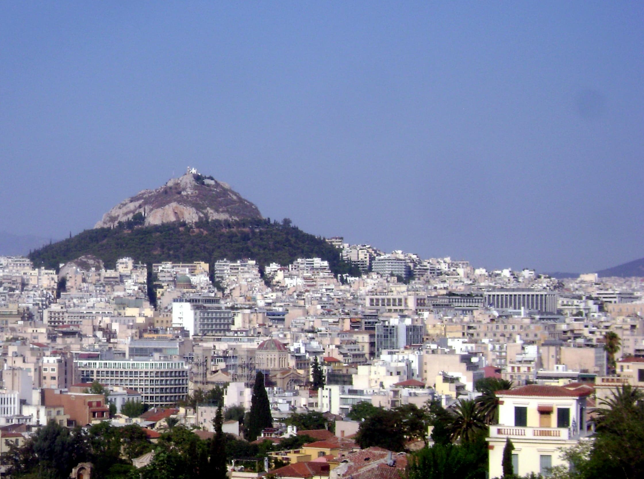 Vue d’Athènes depuis l’Acropole