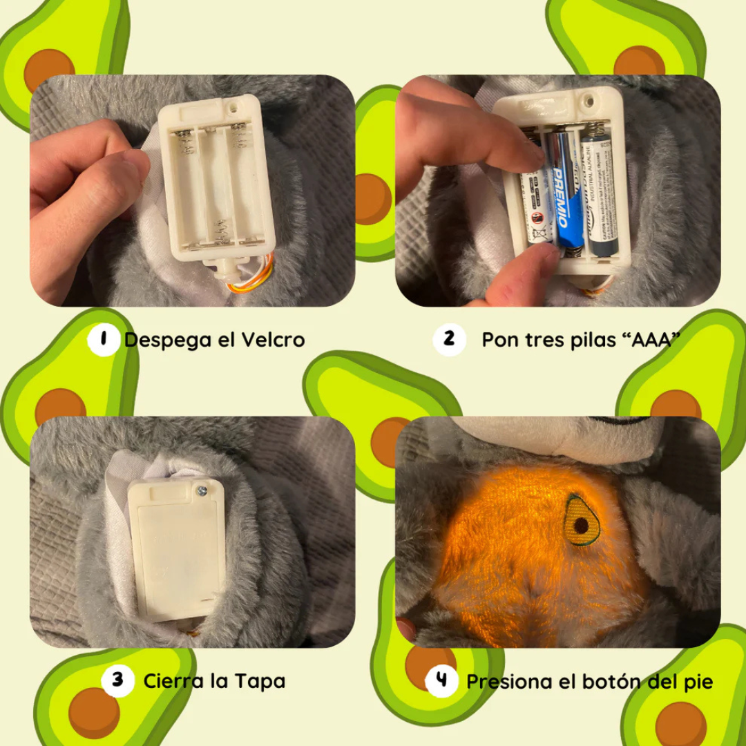 Peluche de Burrito Anti Estrés